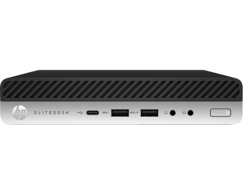 Mini PC T1A HP EliteDesk 800 G5 Refurbished Intel Core i5 i5-9500 8 GB DDR4-SDRAM 256 GB SSD Windows 11 Pro Mini PC Black, Silver (D-HPED800G5-MU-T112)
