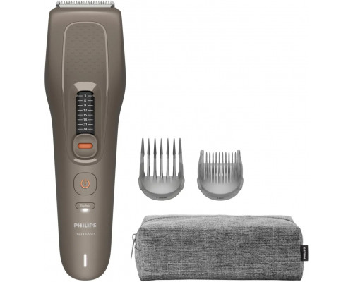 Philips Hairclipper series 5000 Zmywalna maszynka do strzyżenia włosów Brown (HC5722/15)