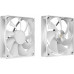 Ocypus Delta A40 Elite Dual Fan Procesor Chłodnica powietrza 12 cm Biały 1 szt. (DELTA-A40-WH2NNWN00X-GL)