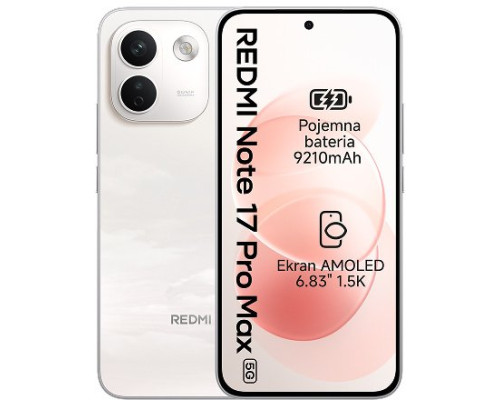 Xiaomi Redmi Note 17 Pro Max 5G 5G 8/256GB White  (81288)