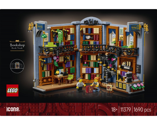 LEGO Icons Book nook: Księgarnia (11379)