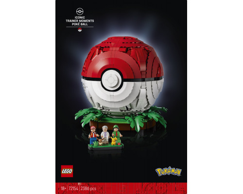 LEGO Pokemon Kultowy Pokéball z Trenerami (72154)