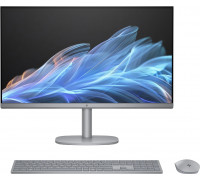 HP OmniStudio X 27-cs0018nw PC Intel Core Ultra 5 125H 68,6 cm (27") 3840 x 2160 px All-in-One PC 16 GB DDR5-SDRAM 512 GB SSD Windows 11 Home Wi-Fi 6E (802.11ax) AI PC Silver (C63JSEA)