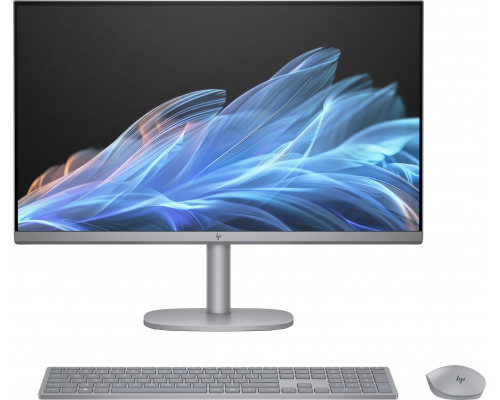 HP OmniStudio X 27-cs0018nw PC Intel Core Ultra 5 125H 68,6 cm (27") 3840 x 2160 px All-in-One PC 16 GB DDR5-SDRAM 512 GB SSD Windows 11 Home Wi-Fi 6E (802.11ax) AI PC Silver (C63JSEA)