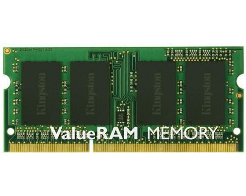 Kingston ValueRAM, SODIMM, DDR3, 2 GB, 1600 MHz, CL11 (KVR16S11S6/2)