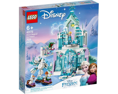 LEGO Disney Magiczny lodowy pałac Elsy (43172)