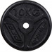 Marbo Sport Standard iron discs slim 10 kg MW-O10-slim -