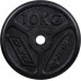 Marbo Sport Standard iron discs slim 10 kg MW-O10-slim -