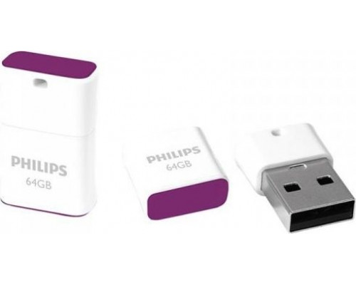 Pendrive Philips Pico Edition, 64 GB  (36608-uniw)