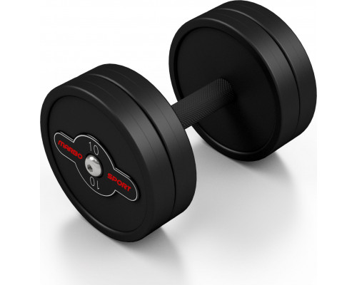 Marbo Sport Hantel MW-HSG10-k2 rubberized 1 x 10 kg