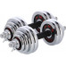 HMS dumbbells STC30 chrome plated 2 x 15 kg