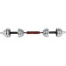 HMS dumbbells STC30 chrome plated 2 x 15 kg