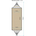 Royokamp  2 osobowy Luxe XXL 250x150cm Brown