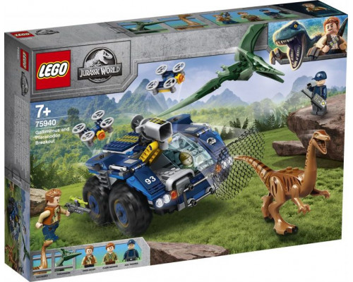 LEGO Jurassic World Gallimim i pteranodon: ucieczka (75940)