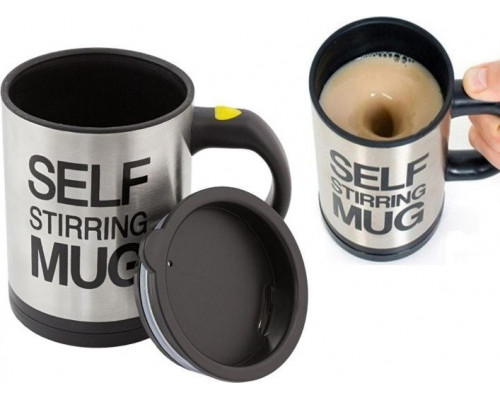 Apte Thermal lazy mug self-mixing with stirrer on the button universal