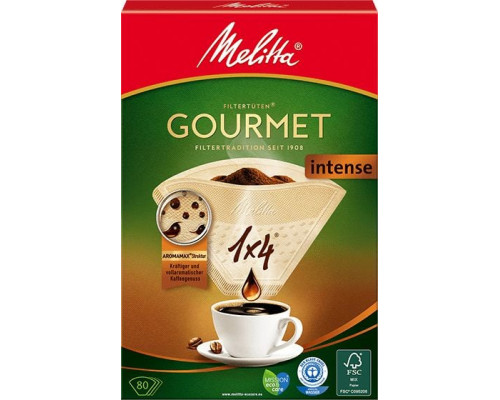 Melitta Filtry do kawy Premium r. 1x4 80szt.