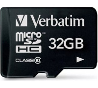 SD  Verbatim Prem300x MicroSDHC 32 GB Class 10  (44013)