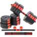 HMS dumbbells SGC40 bituminous 2 x 20 kg