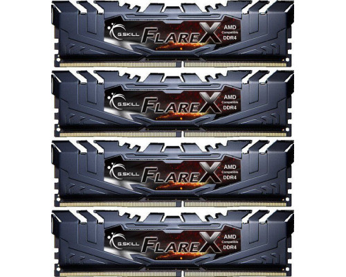 G.Skill Flare X, DDR4, 32 GB, 3200MHz, CL16 (F4-3200C16Q-32GFX)