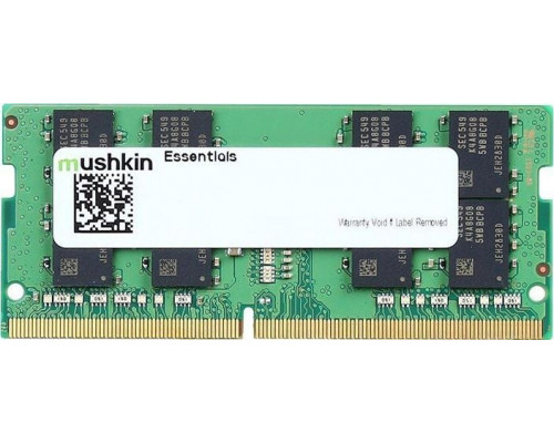 Mushkin Essentials, SODIMM, DDR4, 32 GB, 3200 MHz, CL22 (MES4S320NF32G)