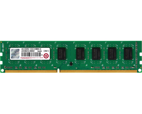 Transcend DDR3, 4 GB, 1333MHz, CL9 (TS512MLK64V3N)