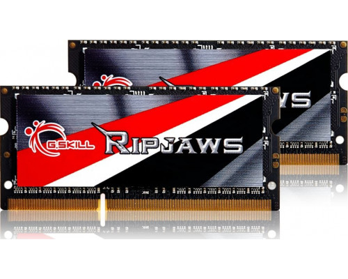 G.Skill Ripjaws, SODIMM, DDR3L, 8 GB, 1600 MHz, CL11 (F3-1600C11D-8GRSL)