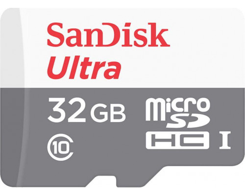 SD  SanDisk Ultra MicroSDHC 32 GB Class 10 UHS-I  (SDSQUNR-032G-GN3MN)