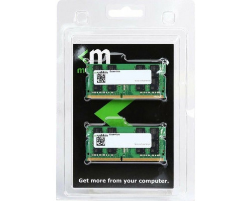 Mushkin Essentials, SODIMM, DDR4, 64 GB, 3200 MHz, CL22 (MES4S320NF32GX2)