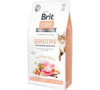 VAFO PRAHS BRIT CARE CAT SENSITIVE 2KG HEALTHY DIGESTION & DELICATE TASTE GF