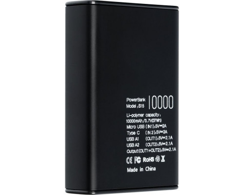 Puridea S15 10000mAh Black