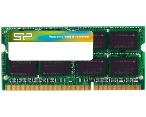 Silicon Power SODIMM, DDR3L, 4 GB, 1600 MHz, CL11 (SP004GLSTU160N02)