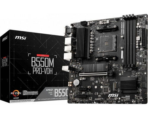 AMD B550 MSI B550M PRO-VDH