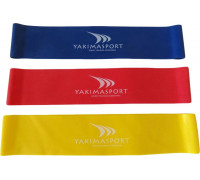 YakimaSport Mini Band dažādu pretestības līmeņu komplekts daudzkrāsains 3 gab.