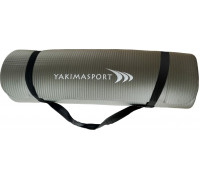 YakimaSport Treniņu paklājs NBR PRO 180 cm x 60 cm x 1 cm black