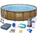 Bestway 15w1 swimming pool rack 549x122cm