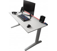 Gaming galds Zdesk PB-STLW-LH White 138 cmx68 cm