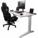 Gaming galds Zdesk PB-STLW-LH White 138 cmx68 cm