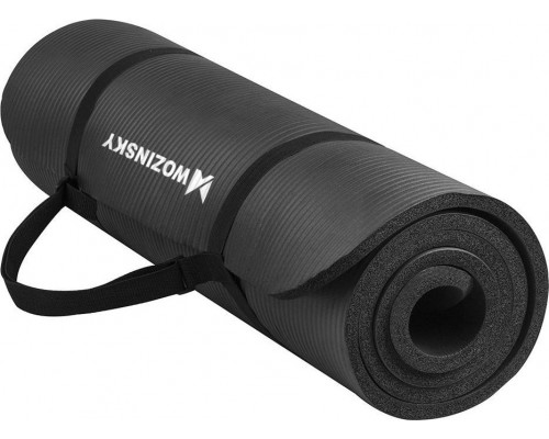 Wozinsky Treniņu paklājs WNSP 181 cm x 63 cm x 1 cm black