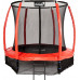 Garden Trampoline Jumpi Garden Maxy Comfort Plus With inner mesh 8.5 FT 252 cm czerwona