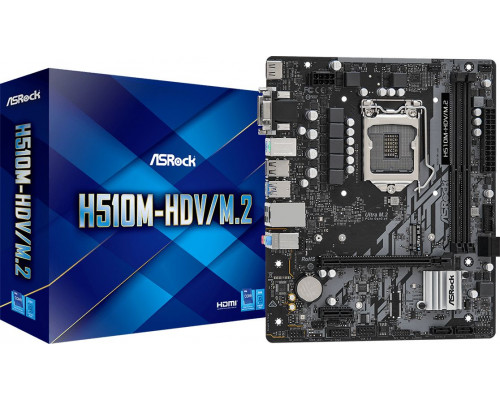 Intel H510 ASRock H510M-HDV/M.2