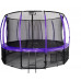 Garden Trampoline Jumpi Garden Maxy Comfort Plus With inner mesh 16 FT 487 cm fioletowa