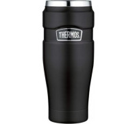 Thermos Waterproof thermal mug Thermos 0,47l black mat Thermos Waterproof thermal mug Thermos 0,47l black mat
