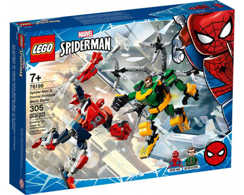 LEGO Marvel Spider-Man Bitwa mechów Spider-Mana i Doktora (76198)