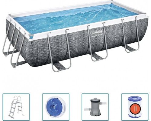Bestway Swimming pool rack Power Steel 404x201cm 5w1 (56721)