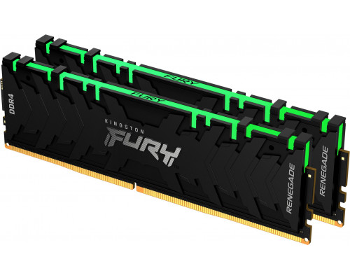 Kingston Fury Renegade RGB, DDR4, 16 GB, 4600MHz, CL19 (KF446C19RBAK2/16)