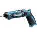Makita Makita cordless screwdriver DF012DZ, 7.2Volt, drill screwdriver (blue / black, without battery and charger)