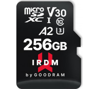 SD  GoodRam IRDM M2AA MicroSDXC 256 GB Class 10 UHS-I/U3 A2 V30 (IR-M2AA-2560R12)