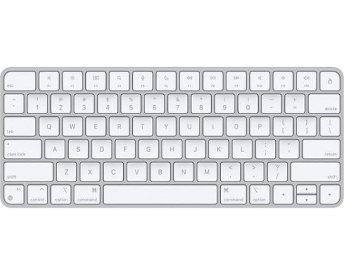 Apple Magic Keyboard Bezprzewodowa Biało-srebrna US (MK2A3LB/A)