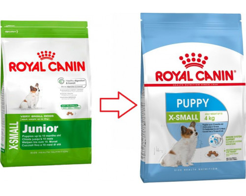Royal Canin X-Small puppy 1,5 kg