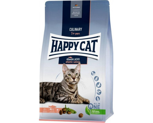 Happy Cat HAPPY CAT Culinary Atlantic Salmon sucha karma dla kotów adults łosoś atlantycki 10 kg